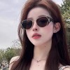 77系列猫眼复古墨镜女款高级感太阳眼镜老钱风防晒紫外线太阳镜女
