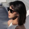 植伍日韩复古墨镜女高级感潮流网红街拍时尚太阳眼镜男偏光太阳镜