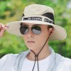 帽子男遮阳帽户外夏天防晒旅游休闲韩版渔夫帽男士登山钓鱼太阳帽
