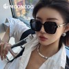 芈蔻快手爆款高级感小香珍珠山茶花轻奢偏光女太阳镜网红遮阳墨镜