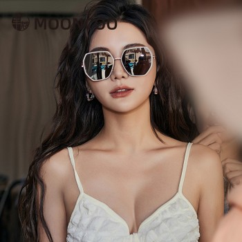 芈蔻新款太阳眼镜女高档大牌防紫外线墨镜户外街拍时尚偏光太阳镜