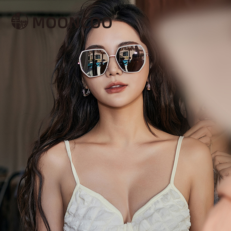 芈蔻新款太阳眼镜女高档大牌防紫外线墨镜户外街拍时尚偏光太阳镜