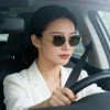 2026年新款时尚无框切边墨镜女士网红款防紫外线太阳眼镜显瘦潮男