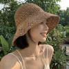 夏季镂空网状渔夫帽大檐防晒遮阳帽户外登山休闲出行百搭帽子