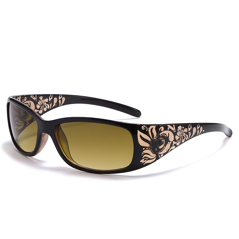 跨境爆款太阳镜女欧美热销高级镶钻防紫外线墨镜女户外sunglasses