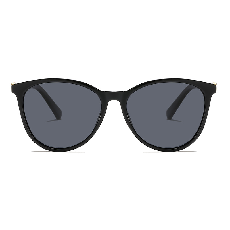 2025新款女士偏光太阳镜韩版明星潮眼镜圆脸复古防紫外线网红墨镜