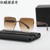 墨镜女款2025年新款时尚高级感防紫外线无框太阳眼镜防晒大脸显瘦