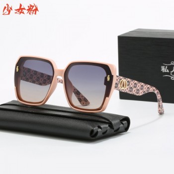 墨镜女款遮阳防紫外线G家时尚大脸显瘦太阳镜开车专用偏光眼镜潮