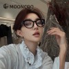 芈蔻超轻眼镜框韩系素颜高级感防蓝光眼镜复古猫眼TR90显脸小眼镜
