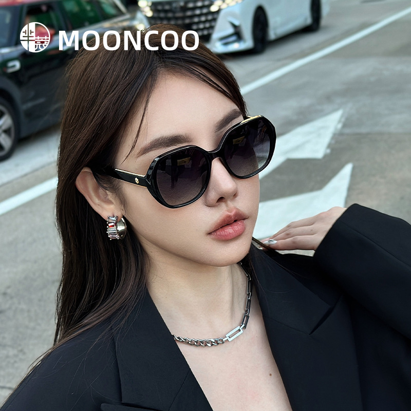 芈蔻新款欧美偏光墨镜女户外驾驶防紫外线太阳眼镜高级感太阳镜潮