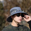 迷彩奔尼帽渔夫帽户外圆边帽男旅游太阳帽夏遮阳骑行登山钓鱼帽子