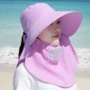 帽子女太阳帽防紫外线遮脸透气遮阳渔夫帽夏季钓鱼帽大帽沿防晒帽