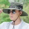 帽子男遮阳帽户外夏天防晒旅游休闲韩版渔夫帽男士登山钓鱼太阳帽