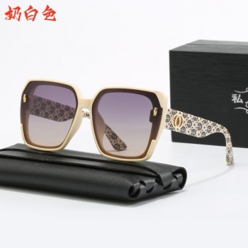 墨镜女款遮阳防紫外线G家时尚大脸显瘦太阳镜开车专用偏光眼镜潮
