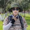 遮阳帽男夏季遮脸防晒太阳帽户外钓鱼帽遮脸披肩帽渔夫帽渔夫帽防