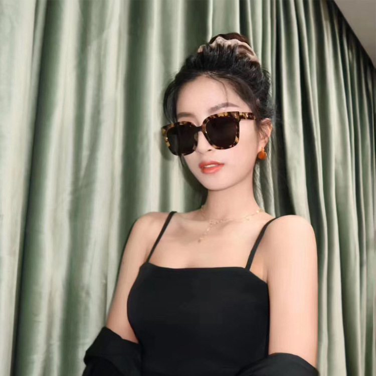 gm墨镜女夏季防晒GKUMKU防紫外线圆脸大脸显瘦情侣偏光太阳镜男潮
