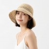 夏季镂空网状渔夫帽大檐防晒遮阳帽户外登山休闲出行百搭帽子
