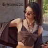 芈蔻新款板材墨镜金属椭圆复古猫眼太阳镜女士高级感尼龙大牌眼镜