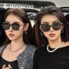 芈蔻主播带货爆款墨镜出游聚会大框太阳眼镜防晒紫外线太阳镜现货
