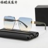 墨镜女款2025年新款时尚高级感防紫外线无框太阳眼镜防晒大脸显瘦