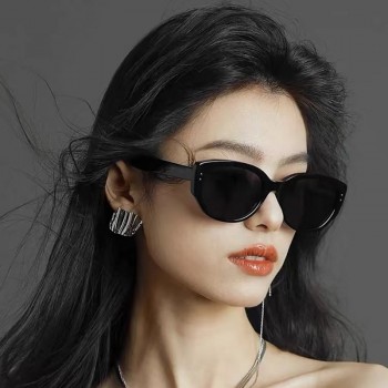 猫眼墨镜女高级感太阳眼镜女士遮阳防紫外线可选偏光太阳镜女批发