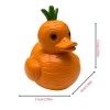 跨境新品 Whimsical Vegetable Duck 奇思妙想的素鸭树脂工艺品
