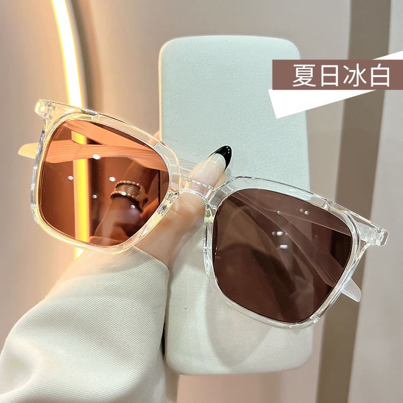 复古潮款墨镜女高级感辣妹风TR框太阳镜新款遮阳防紫外线太阳眼镜