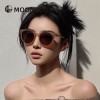 芈蔻大牌风墨镜女2024开车偏光太阳镜防紫外线显脸小户外潮流眼镜