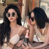 芈蔻新款太阳眼镜女高档大牌防紫外线墨镜户外街拍时尚偏光太阳镜