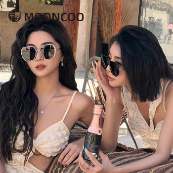 芈蔻新款太阳眼镜女高档大牌防紫外线墨镜户外街拍时尚偏光太阳镜