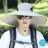 帽子男遮阳帽户外夏天防晒旅游休闲韩版渔夫帽男士登山钓鱼太阳帽