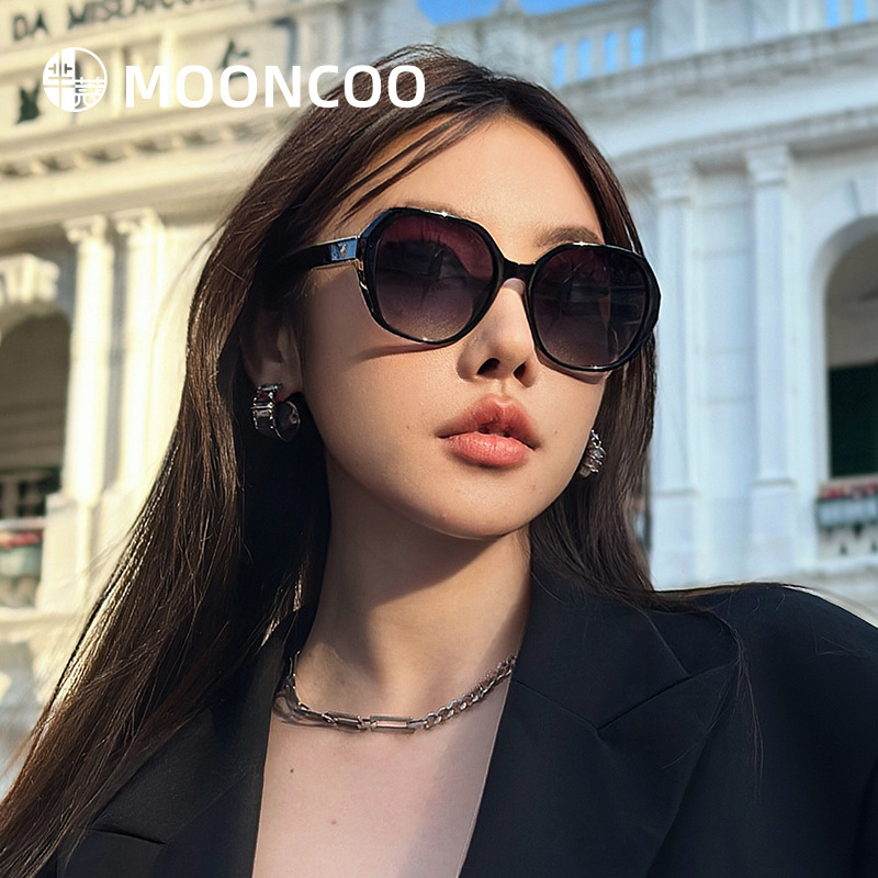 芈蔻新款欧美偏光墨镜女户外驾驶防紫外线太阳眼镜高级感太阳镜潮
