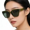猫眼防晒墨镜女复古高级感防紫外线大框显瘦太阳镜2026新款眼镜潮