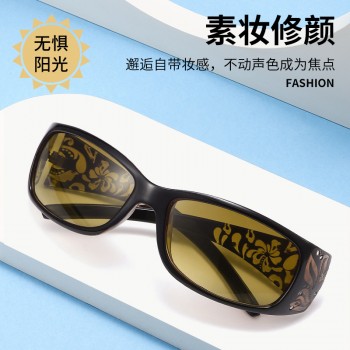 跨境爆款太阳镜女欧美热销高级镶钻防紫外线墨镜女户外sunglasses