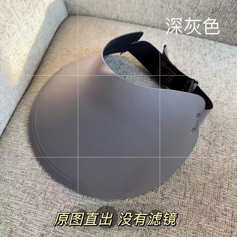 遮阳帽男防晒帽男士帽子男款夏季户外空顶帽太阳帽夏钓鱼防紫外线