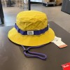 日系工装风撞色渔夫帽夏季出游露营遮阳防晒帽户外登山钓鱼帽子