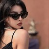 植伍老钱风D家同款猫眼墨镜高级感2026新款太阳镜防紫外线偏光镜