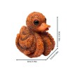 跨境新品 Whimsical Vegetable Duck 奇思妙想的素鸭树脂工艺品