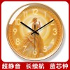 易普拉7120简约现代时钟养生会所挂钟客厅壁挂钟大气时尚装饰挂表