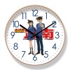 易普拉8098挂钟客厅钟表简约名侦探柯南时钟表静音静音扫秒石英钟
