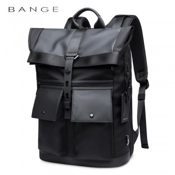 班歌背包男士高级感商务双肩包旅行大容量背包学生书包backpack
