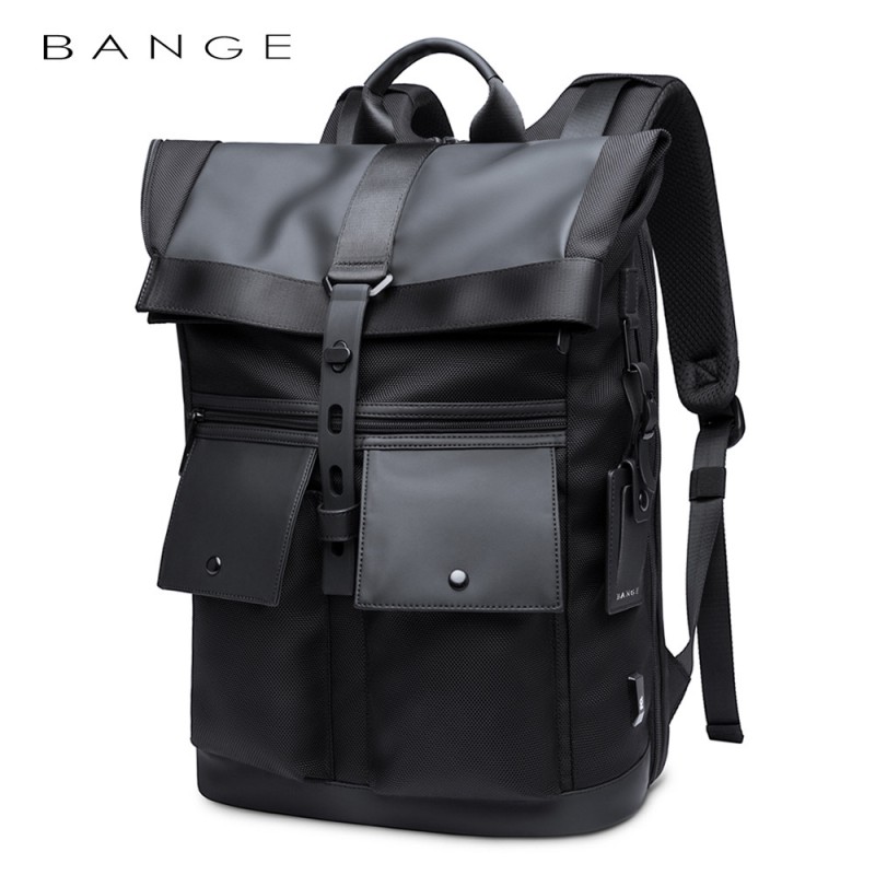 班歌背包男士高级感商务双肩包旅行大容量背包学生书包backpack