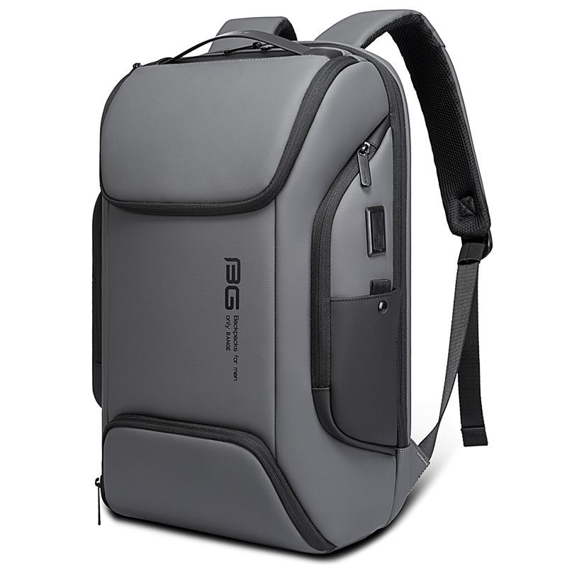 BANGE新款双肩背包男士商务背包韩版大容量电脑学生书包backpack