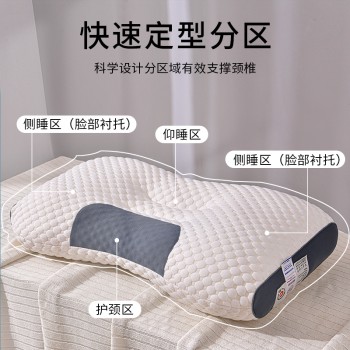 枕头枕芯护颈椎助睡眠专用成人枕头一对高枕学生宿舍单人牵引枕