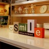 装饰摆件1005可爱积木SMILE笑脸字母文艺客厅创意桌面玄关装饰品