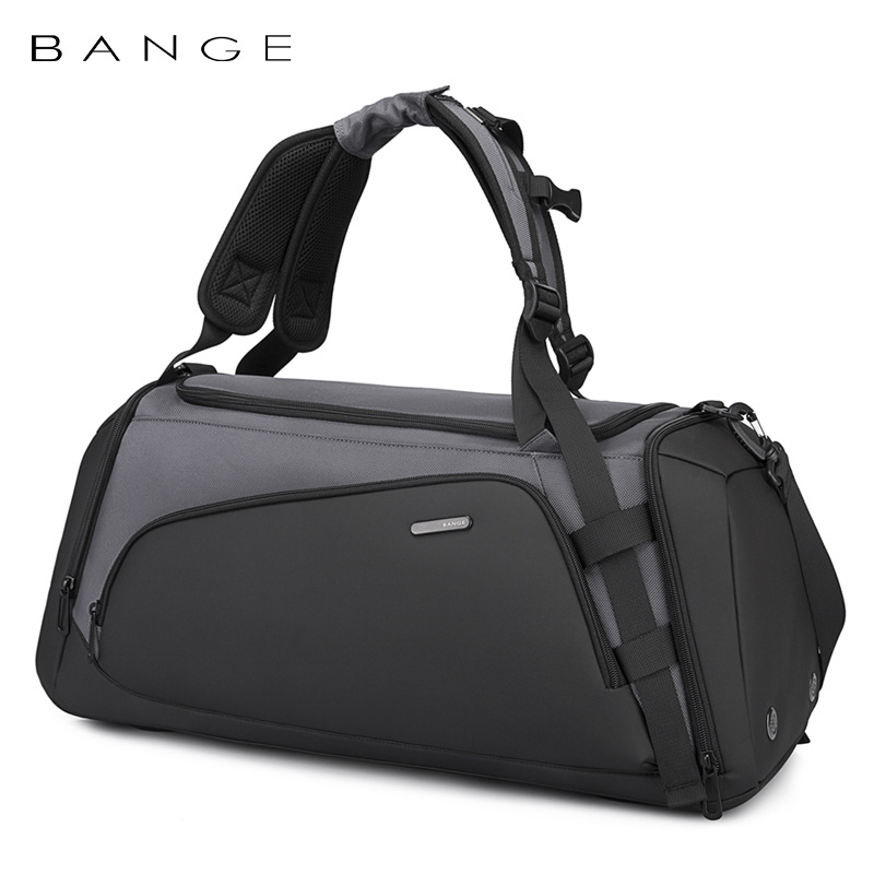 Bange新款健身包男士旅行双肩包多功能户外斜跨手提包跨境Gym bag