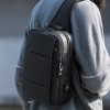 班歌新款时尚百搭休闲牛津布户外运动款单肩包男士胸包一件代发