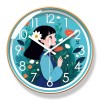 易普拉7228儿童房早教学习时钟客厅卡通简约家用时尚创意石英钟表