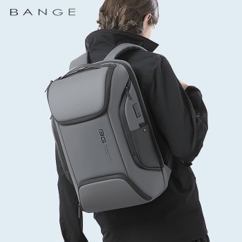 BANGE新款双肩背包男士商务背包韩版大容量电脑学生书包backpack