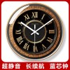 易普拉7085欧式复古创意石英钟家用时尚挂钟创意个性简约静音时钟